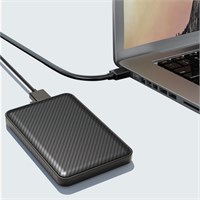 Внешний жесткий диск Kitpan 500G - USB 3.0 портативный сверхтонкий внешний жесткий диск 5 Гбит/с высокоскоростной жесткий диск PS5 для ПК, ноутбука (500G) 1000009451