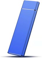Внешний жесткий диск, большой емкости 2 ТБ, USB 2.0, тип C, портативный, сверхжесткий, ударопрочный, устойчивый к падениям, внешний, для передачи данных, подходит для ПК, настольного компьютера, ноутбука (синий) 1000009453