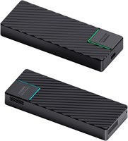 Корпус Hagibis M.2 40 Гбит/с, корпус для твердотельного накопителя USB4 NVMe, корпус PCIe3.0x4, алюминиевый, USB C, внешний твердотельный накопитель, ключ B&M+M 2230/2242/2260/2280 для Thunderbolt 4/3, USB 3.2/3.1/3.0 1000009462