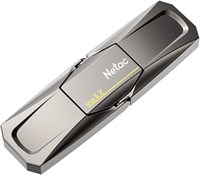 Портативный внешний твердотельный накопитель Netac USB емкостью 128 ГБ с двумя интерфейсами Type-C и USB 3.2, пропускной способностью до 400 МБ/с. Защита данных, расширение хранилища для фотографий/видео/музыки/файлов, US5 1000009512