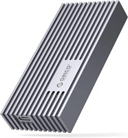 Корпус для твердотельного накопителя NVMe ORICO 40 Гбит/с, адаптер M.2 - USB-C для твердотельного накопителя NVMe M-Key 4 ТБ 2280, алюминиевый корпус для внешнего твердотельного накопителя M2, совместимый с Thunderbolt 3/4 USB3.2/3.1/3.0/тип M234-серый 1000009531