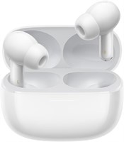 XIAOMI Redmi Buds 6 Pro — внутриканальные Bluetooth-наушники, активное шумоподавление 55 дБ, объемный звук, Hi-Res/LDAC, автономность 9,5 ч + 36 ч, защита IP54, три динамика, белый цвет 1000009538