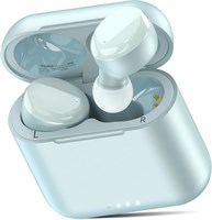 Беспроводные наушники TOZO T6 с сенсорным управлением, Bluetooth 5.3, чехлом для беспроводной зарядки, водонепроницаемые, IPX8, внутриканальные, со встроенным микрофоном, гарнитура премиум-класса с глубокими басами, синего цвета 1000009553