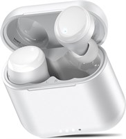 Беспроводные наушники TOZO T6 Bluetooth 5.3, эргономичный дизайн, 50 часов воспроизведения с чехлом для беспроводной зарядки, настраиваемый эквалайзер через приложение, водонепроницаемость IPX8, новая обновлённая версия 1000009566