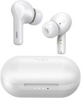 Беспроводные наушники TOZO A2 Mini Bluetooth 5.3, легкие наушники-вкладыши со встроенным микрофоном, водонепроницаемые по стандарту IPX5, объемный звук премиум-класса, гарнитура с подключением на большом расстоянии и зарядным чехлом, белые 1000009601