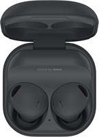 Наушники-вкладыши Samsung Galaxy Buds2 Pro Bluetooth, полностью беспроводные, с шумоподавлением, зарядным чехлом, качественным звуком, водонепроницаемые, графитовый цвет, 2 года гарантии производителя, версия для Великобритании, один размер 1000009609
