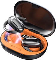 Наушники OneNine Open Ear, беспроводные Bluetooth 5.3 с заушными дужками, 60 часов воспроизведения, водонепроницаемые спортивные наушники PX7 с микрофоном для бега и тренировок 1000009613