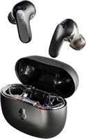 Беспроводные внутриканальные наушники Skullcandy Rail ANC с шумоподавлением, аккумулятором на 27 часов, микрофоном, совместимы с устройствами iPhone, Android и Bluetooth — черный цвет 1000009632