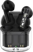 Беспроводные наушники PHOCAR, защита от пота, Bluetooth 5.3, прозрачные Bluetooth-наушники со стереозвуком, шумоподавлением, сенсорным управлением Smart Touch, совместимы с iPhone, iPad, MacBook, Samsung, Xiaomi 1000009635