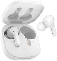 Беспроводные наушники QCY T13, Hi-Fi стереонаушники Bluetooth с глубокими басами, 40 часов воспроизведения, быстрая 5-минутная зарядка, два микрофона с функцией шумоподавления для чёткого звука при разговоре по телефону, настраиваемый эквалайзер через при 1000009639