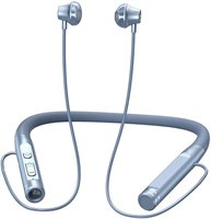 Наушники Azonee с шейным ободом, Bluetooth, беспроводные, с микрофоном и фонариком, водонепроницаемые спортивные наушники с шумоподавлением, 120 часов воспроизведения для бега, езды на велосипеде 1000009665