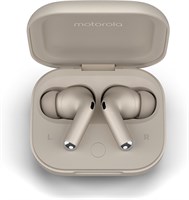 Motorola Moto Buds Plus, беспроводные наушники, активное шумоподавление, беспроводные наушники Sound by Bose, объемный звук Dolby Atmos с Bluetooth-наушниками, время работы от аккумулятора до 38 часов 1000009675