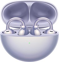 HUAWEI FreeClip, инновационный эстетичный дизайн, лёгкость ношения, возможность прослушивания музыки без помощи ушей, кристально чистый звук при разговоре с помощью ИИ, длительное время автономной работы, возможность подключения двух устройств, фиолетовый 1000009677