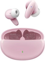 Беспроводные наушники Promate True Wireless, внутриканальные Bluetooth v5.1 HD с микрофоном, водонепроницаемость IPX5, время воспроизведения 20 часов, интеллектуальное сенсорное управление и интеллектуальное автоматическое сопряжение с iPhone 14, Galaxy S 1000009687