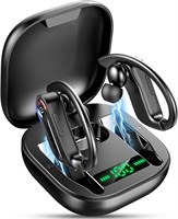 Беспроводные наушники, беспроводные наушники-вкладыши Bluetooth 5.1, спортивные наушники, беспроводные внутриканальные стереонаушники с глубокими басами, водонепроницаемые, IP7, заушные, с шумоподавлением и микрофоном, 50H, USB-C, гарнитуры для бега и спо 1000009690