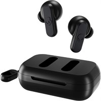 Беспроводные наушники-вкладыши Skullcandy Dime True Wireless с зарядным чехлом, цвет True Black (обновлённый) 1000009698