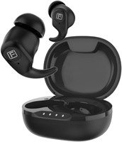 Наушники Faster StudX Bluetooth 5.4 с активным шумоподавлением, беспроводные наушники-вкладыши с активным шумоподавлением для планшета и ноутбука, 25 часов воспроизведения, 10-миллиметровые драйверы (черные) 1000009702