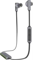 Наушники Braven Flye Sport (восстановленные) Bluetooth, беспроводные, внутриканальные, водонепроницаемые, IPX5, серебристо-зелёные 1000009729