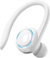 Bluetooth-наушники TERRIFI с одним заушным креплением, полностью беспроводные спортивные Bluetooth-наушники, водонепроницаемые наушники для мобильных телефонов с функцией hands-free, сверхлегкие Bluetooth-наушники для офиса, спорта, вождения, спортзала 1000009733