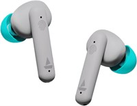 BoAt (восстановленные) Airdopes 141, полностью беспроводные наушники Bluetooth 5.1, 42 часа воспроизведения, режим Beast Mode (низкая задержка 80 мс), IPX4, технология ENx, сенсорное управление – цвет Cyan Cider 1000009748