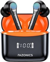 Наушники-вкладыши FAZONICS Quickpods M50 PRO True Wireless с Bluetooth 5.3, активным шумоподавлением и шумоподавлением, четким вызовом, воспроизведением в течение 36 часов, защитой от воды IPX5, светодиодным индикатором питания и зарядным чехлом для iPhon 1000009758