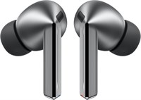 Беспроводные наушники Samsung Galaxy Buds 3 Pro с искусственным интеллектом, шумоподавлением, оптимизацией звука, функцией перевода в реальном времени, улучшенной комфортной посадкой, серебристые [версия для США, эксклюзивная гарантия Amazon на 2 года] 1000009767