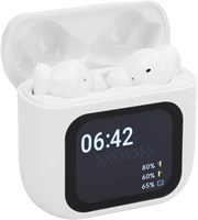 Беспроводные наушники Bewinner, внутриканальные наушники Bluetooth 5.4 со светодиодным сенсорным экраном, зарядным чехлом, шумоподавлением ANC ENC, Hi-Fi стереонаушники для спортивных тренировок 1000009774