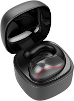 Наушники-вкладыши с одним наушником, беспроводные Bluetooth-наушники открытого типа, мини-наушники открытого типа для iPhone и Android, миниатюрные наушники-вкладыши с микрофоном для узких ушных каналов, бега, езды на велосипеде 1000009785