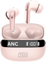 Bluetooth-наушники с активным шумоподавлением, 13-миллиметровыми динамиками, водонепроницаемостью IPX4, 30 часов воспроизведения, сенсорным управлением, глубокими басами и четким звуком при разговоре по телефону — беспроводные наушники для спорта, путешес 1000009800