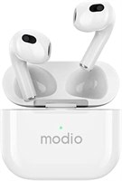 Беспроводная Bluetooth-гарнитура Modio ME12 – белая 1000009808