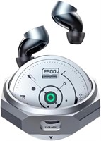 Беспроводные Bluetooth-наушники AMERTEER Earbuds, полностью металлическая конструкция с активным шумоподавлением, сверхдлительное время работы от аккумулятора, мощный басовый звук Air Pods Ваши аудио-наслаждения с Bluetooth-гарнитурой Genuine Earth. 1000009827