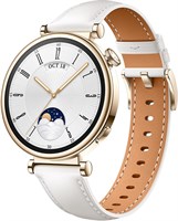 Умные часы HUAWEI Watch GT4 41 мм, 7 дней автономной работы, анализ пульсовой аритмии, приложение Female Health Management 3.0, круглосуточный мониторинг здоровья, совместимость с Android и iOS, белый цвет 1000009876