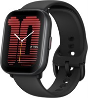 Умные часы Amazfit Active с более чем 100 циферблатами, длительным сроком службы аккумулятора (14 дней обычного использования), более 120 спортивных режимов, 5 системами спутникового позиционирования, уведомлениями, вызовами и музыкой по Bluetooth — черны 1000009898