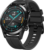 Смарт-часы HUAWEI Watch GT 2 2019 Bluetooth, спортивный GPS-трекер, работающий до 14 дней, с датчиком кислорода в крови, пульсометром, водонепроницаемые, для Android и iOS, 46 мм, матово-черный цвет 1000009951