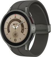 Смарт-часы Samsung Galaxy Watch5 Pro 45 мм с Bluetooth, серо-титановый корпус (версия для Великобритании), Wi-Fi 1000009953
