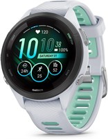 GARMIN Forerunner 265s — 42 мм | Умные часы для бега с 15 днями автономной работы в режиме смарт-часов | Устойчивый к царапинам сенсорный дисплей AMOLED с функцией отслеживания состояния здоровья и расширенными функциями GPS 1000009954