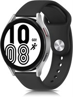 Ремешки VANCLE совместимы с браслетами Samsung Galaxy Watch 6/5/4 (40/44 мм), классическими браслетами Galaxy Watch 6 (43 мм/47 мм), спортивным мягким силиконовым ремешком шириной 20 мм для женских и мужских часов Galaxy Watch 6. 1000010002
