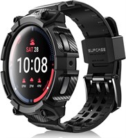 Чехол SUPCASE [Unicorn Beetle Pro Series] для Galaxy Watch 5 Pro 45 мм (выпуск 2022 г.), прочный защитный чехол с ремешками — черный 1000010017