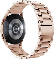 Металлический браслет O Ozone, совместимый с Samsung Galaxy Watch 7, 6, 5, 4 FE (40 мм, 44 мм, 45 мм) и Galaxy Watch 6, 4 Classic (43 мм, 47 мм, 42 мм, 46 мм), сменный ремешок из нержавеющей стали 20 мм для женщин и мужчин 1000010023