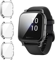 Защитный чехол Oasisgalore из 3-х защитных чехлов для Venu Sq, защитный чехол-бампер из ТПУ с полным покрытием для умных часов 1000010025