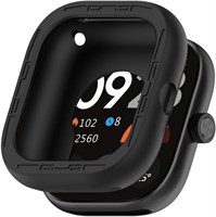 Защитный чехол SKEIDO для умных часов Redmi Watch 4, силиконовый защитный чехол для Xiaomi Redmi Watch 4, защитная рамка-бампер, черный 1000010037