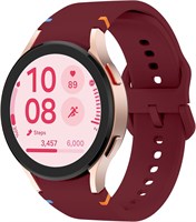 Силиконовый ремешок Dado, совместимый с Samsung Galaxy Watch 7/6/5/4 47/46/45/44/43/42/40 мм, простой силиконовый ремешок 1000010051