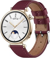 Кожаный ремешок для Huawei Watch GT5/GT4 41 мм, сменный ремешок из высококачественной кожи 18 мм для Huawei GT4/5 41 мм, Huawei GT 5 pro 42 мм для женщин и мужчин 1000010059