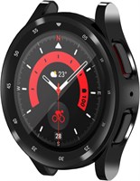Защитная пленка для экрана SKEIDO TPU Soft Shell Time Scale Glass, совместимая с Samsung Galaxy Watch 5 Pro/5pro 45 мм, защитный чехол-бампер для Watch5 Pro, черный 1000010111