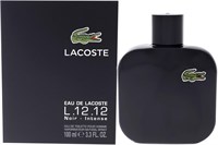 Eau De LACOSTE L.12.12 Noir - Духи для мужчин - Туалетная вода, 100 мл 1000010195