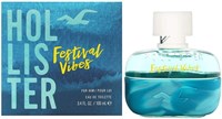Мужская туалетная вода Hollister Festival Vibes, 100 мл 1000010228