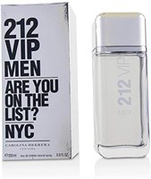 CAROLINA HERRERA 212 VIP Men by perfume for men Eau de Toilette, 200ml, Oriental & Spicy 1000010482