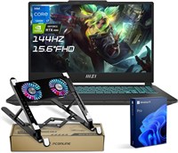 Игровой ноутбук MSI Cyborg 15 i7 RTX 4060 Pro, 15,6-дюймовый дисплей Full HD с частотой 144 Гц, процессор Intel i7-12650H (лучше AMD Ryzen 7 7435HS), видеокарта NVIDIA RTX 4060, 64 ГБ оперативной памяти DDR5, SSD на 2 ТБ, Wi-Fi 6, Windows 10, комплект с к 1000010530