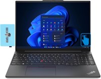 Ноутбук Lenovo ThinkPad E16 Business с 16-дюймовым дисплеем IPS FHD+ (процессор Intel i5-1335U 13-го поколения, 16 ГБ ОЗУ, твердотельный накопитель на 512 ГБ, сканер отпечатков пальцев, Thunderbolt 4, веб-камера FHD, Wi-Fi 6, Windows 11) 1000010563