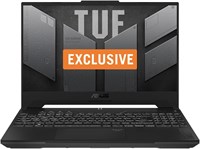 Игровой ноутбук ASUS TUF A15 FA507NUR-LP007W, AMD Ryzen™ 7 7435HS, NVIDIA® GeForce RTX™ 4050 6 ГБ GDDR6, DDR5 16 ГБ, 512 ГБ, 15,6 дюйма, Win Home, клавиатура Eng-Arb, цвет Jaeger Grey, 2-контактный разъём питания 1000010566